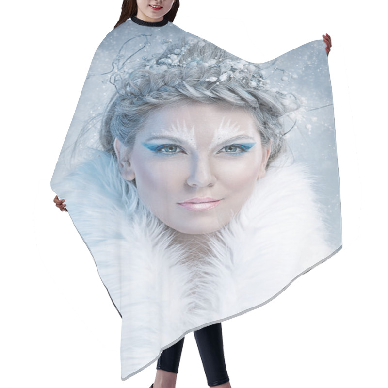 Personality  Ice Queen Hair Cutting Cape