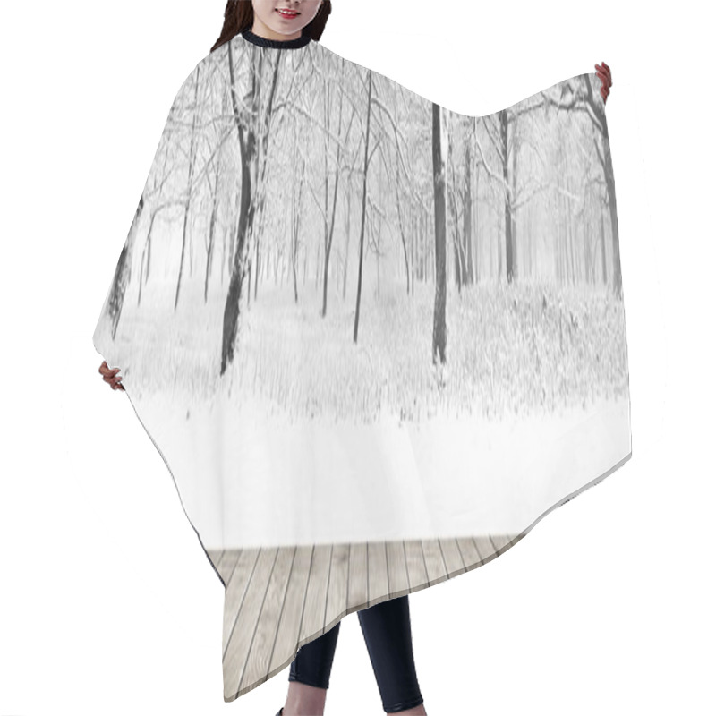 Personality  Forest Hair Cutting Cape