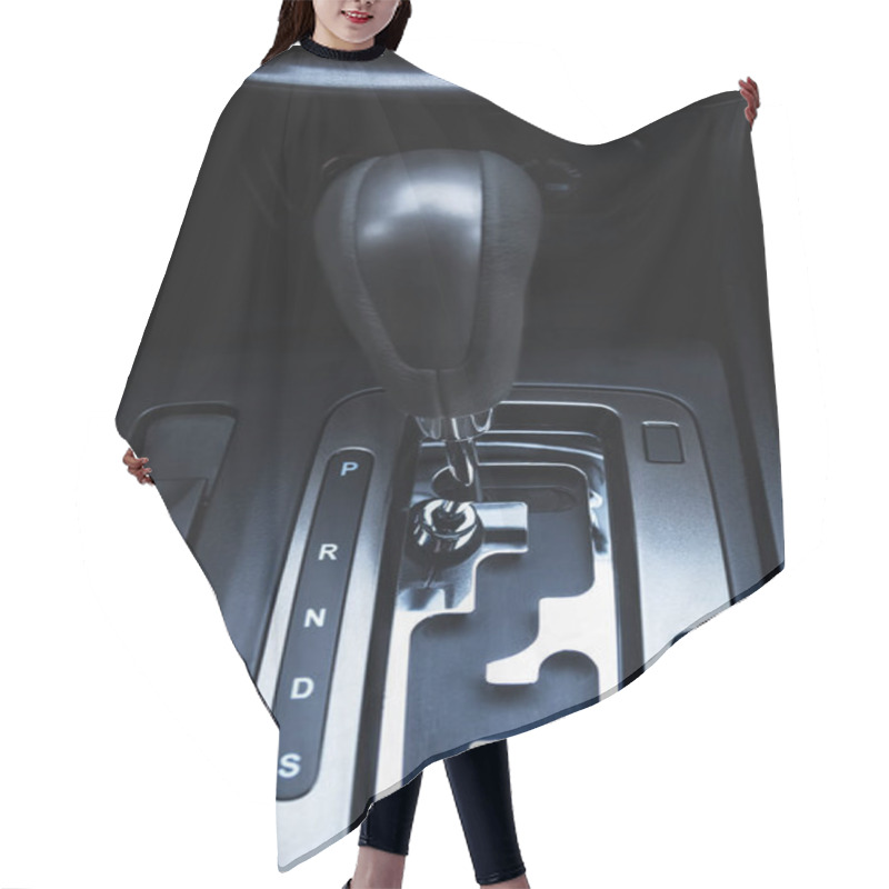 Personality  Automatic Transmission Control Hair Cutting Cape