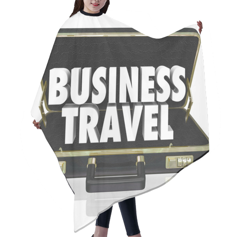 Personality  Business Travel Briefcase Words Hair Cutting Cape