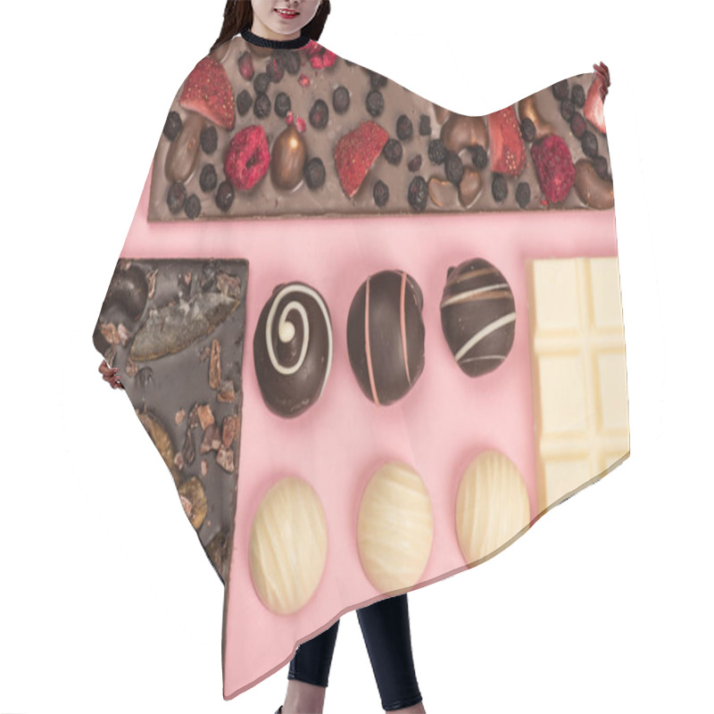 Personality  Chocolate Bars And Candies Hair Cutting Cape