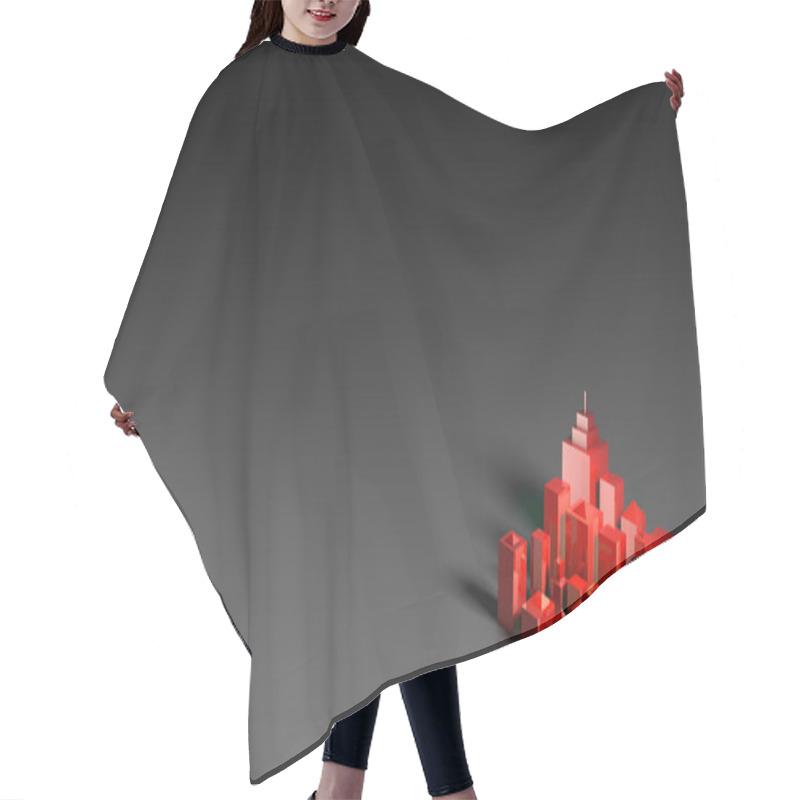 Personality  City In Danger Hair Cutting Cape