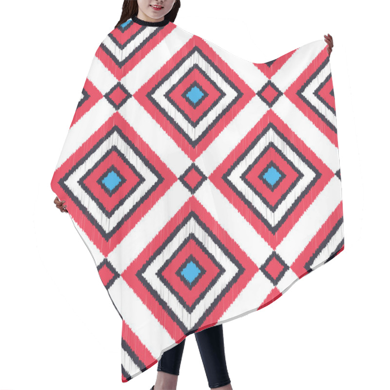 Personality  Seamless Geometric Pattern Hair Cutting Cape