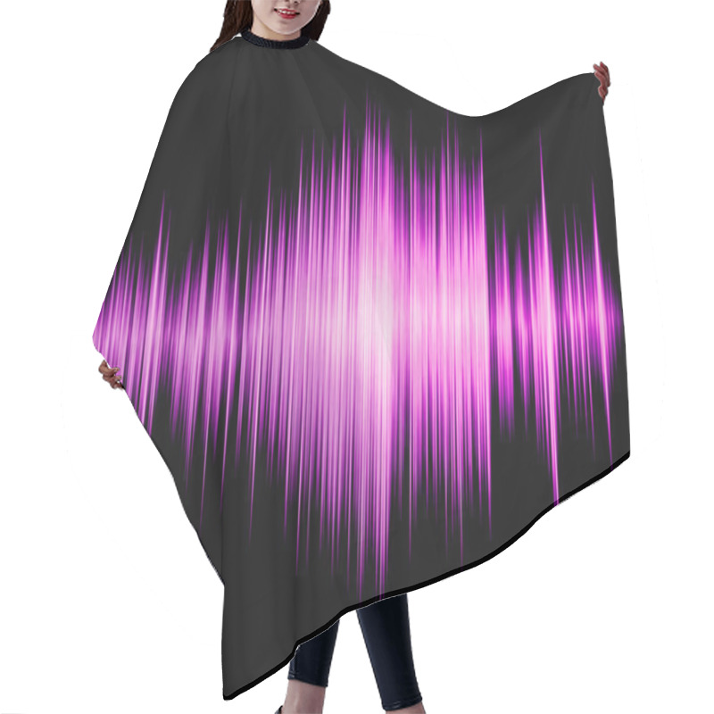 Personality  Waveform Hair Cutting Cape