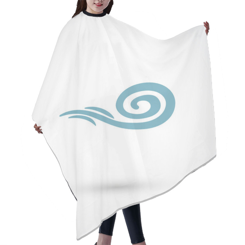 Personality  Wind icon hair cutting cape