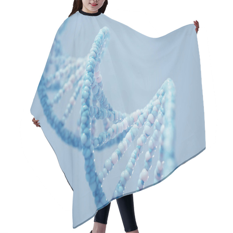 Personality  DNA Complex Spiral Structure Hair Cutting Cape