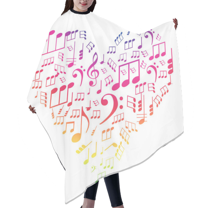 Personality  Notes On The Heart Hair Cutting Cape