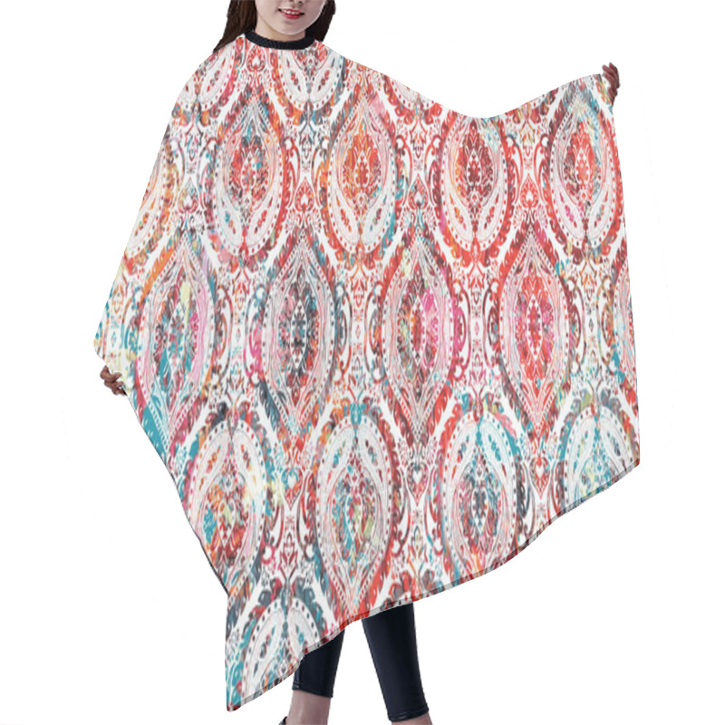 Personality  Carpet And Rugs Textile Design With Grunge And Distressed Texture Repeat Pattern  Hair Cutting Cape