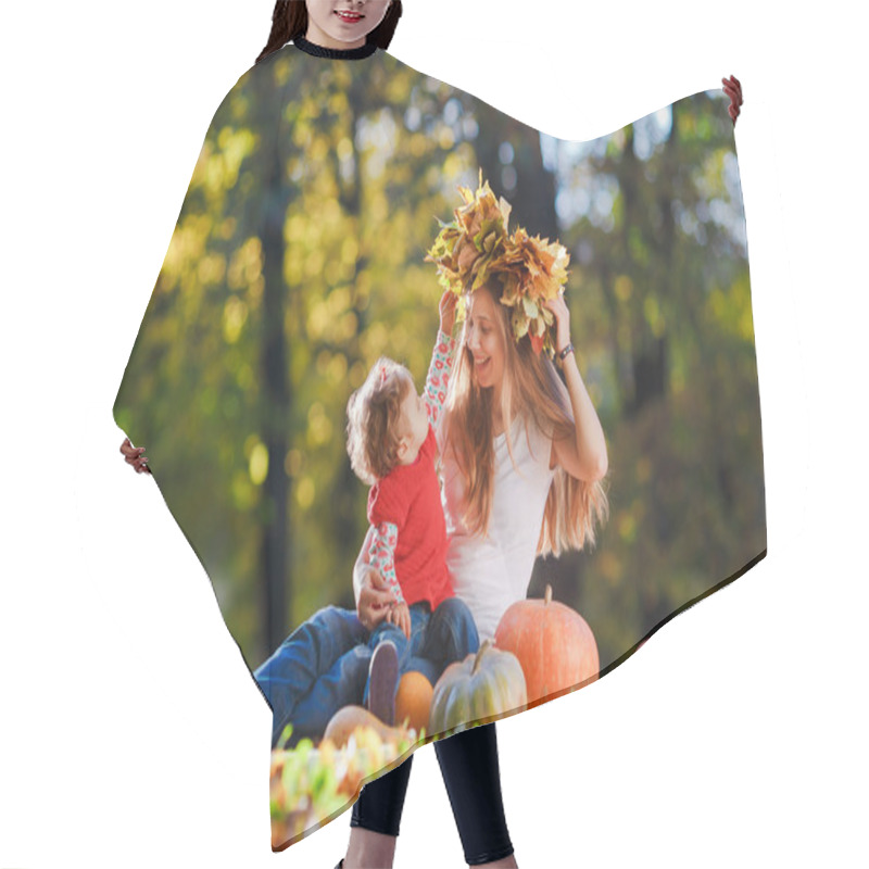 Personality  Happy Family Hair Cutting Cape