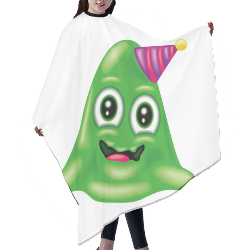 Personality  Jelly Monster Birthday Party Isolated Hair Cutting Cape