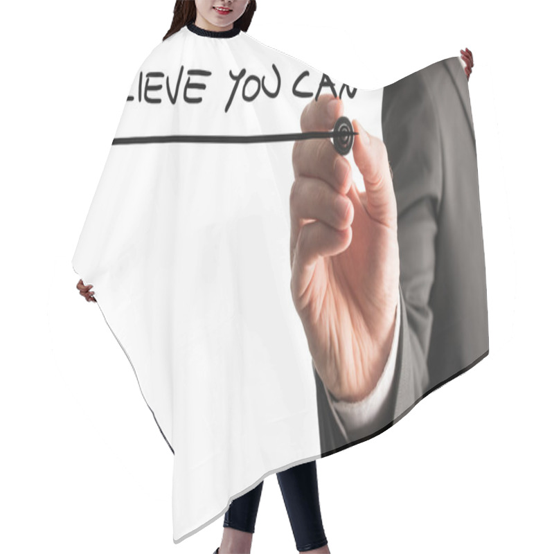 Personality  Believe You Can Hair Cutting Cape