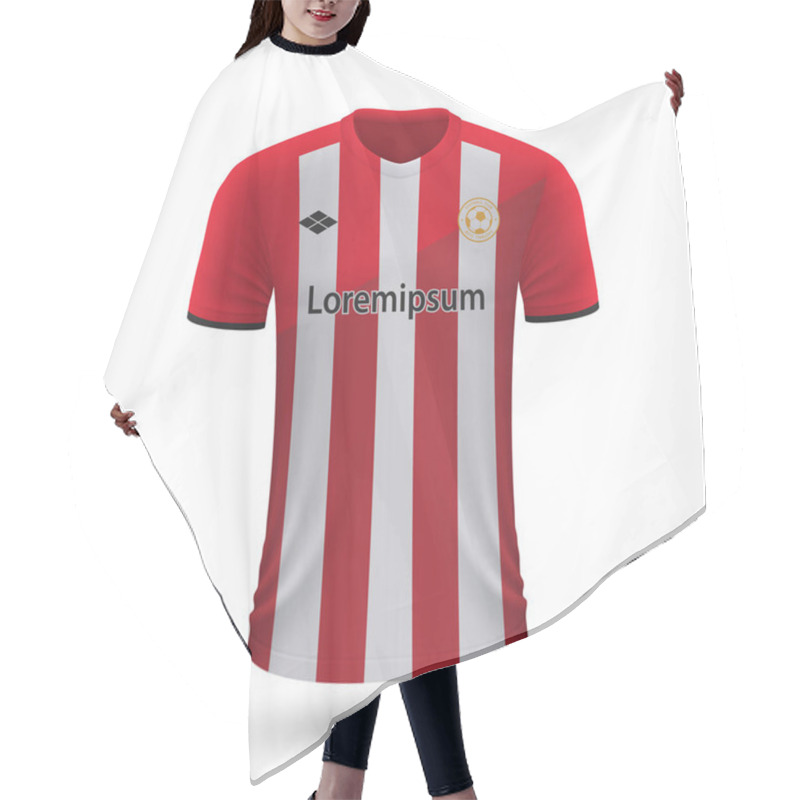 Personality  Realistic Soccer Shirt Athletic Bilbao 2022, Jersey Template For Football Kit. Vector Illustration  Hair Cutting Cape