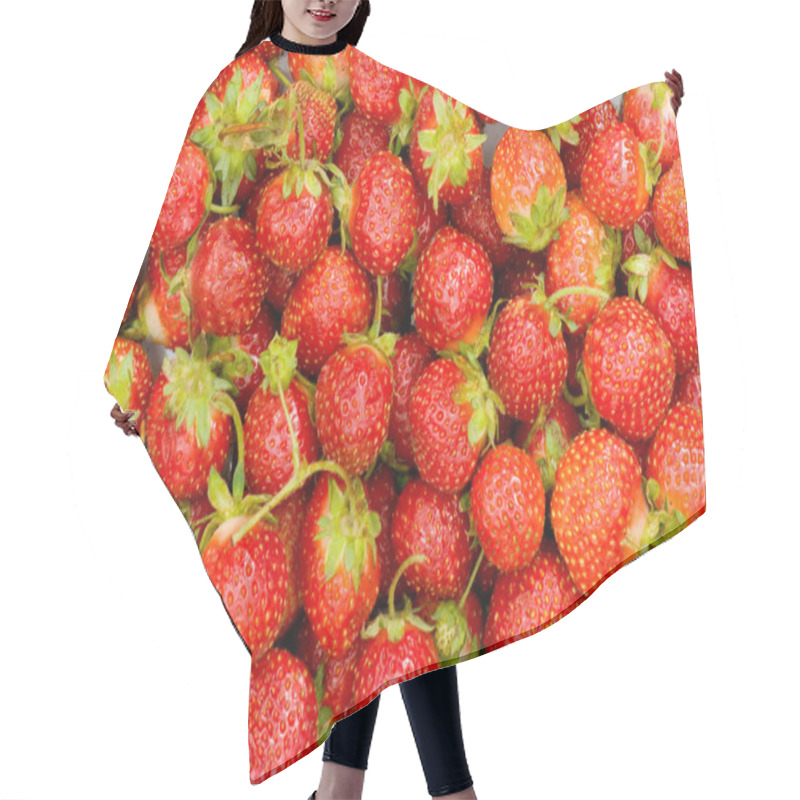 Personality  Lots Of Strawberries Hair Cutting Cape