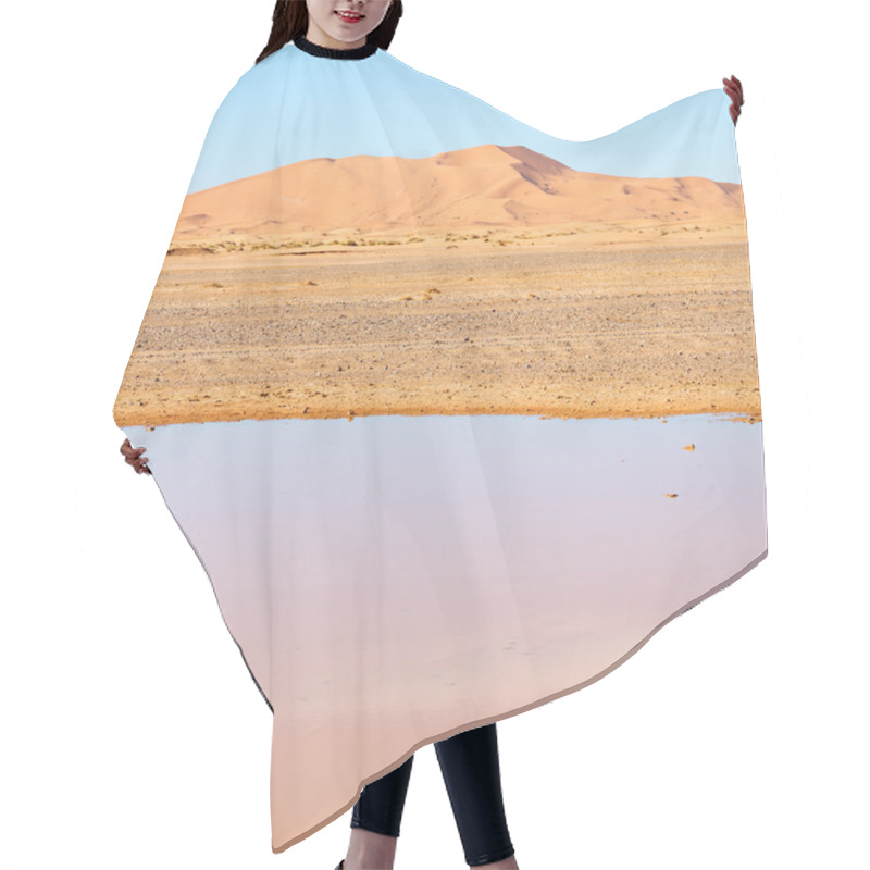 Personality  Sunshine In The Lake Yellow  Desert Of Morocco Sand And     Dune Hair Cutting Cape