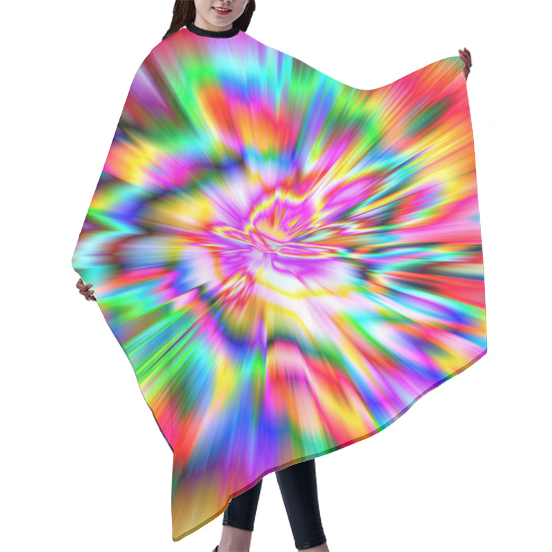 Personality  Abstract Blurred Background Hair Cutting Cape