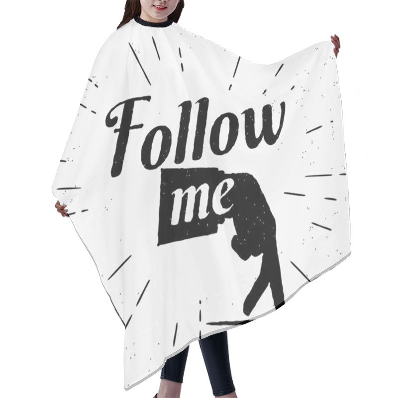 Personality  Follow Me Hair Cutting Cape