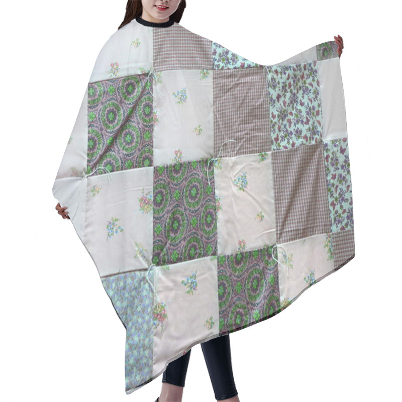 Personality  Quilt Display Hair Cutting Cape