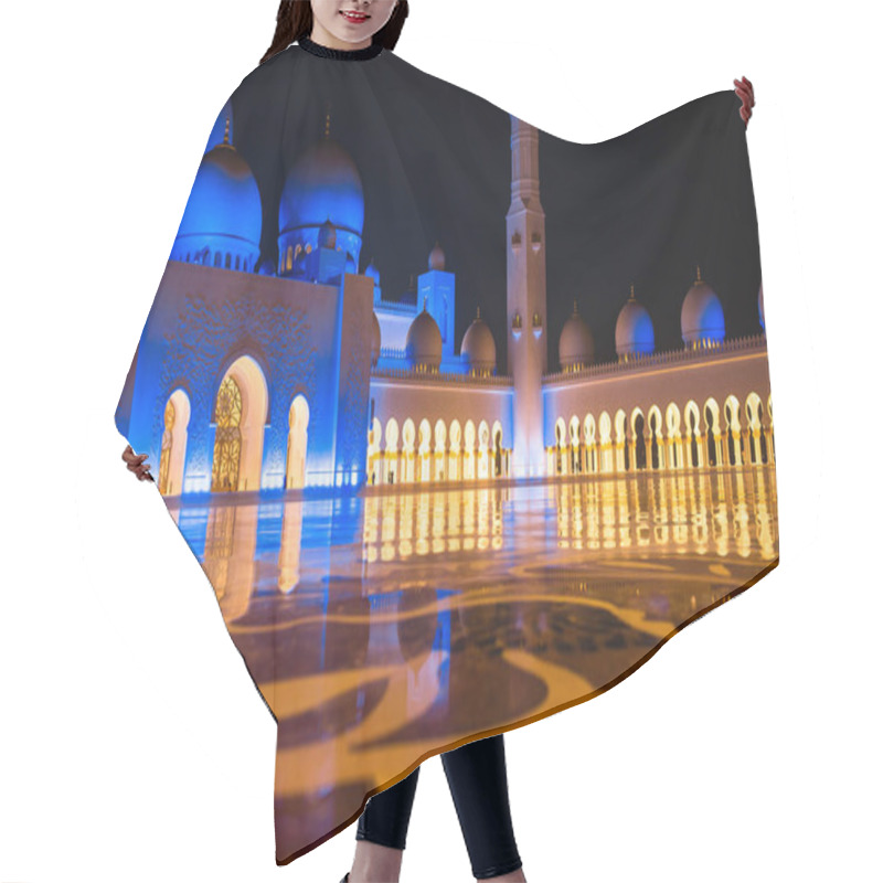 Personality  Sheikh Zayed Mosque In Abu Dhabi, UAE Hair Cutting Cape