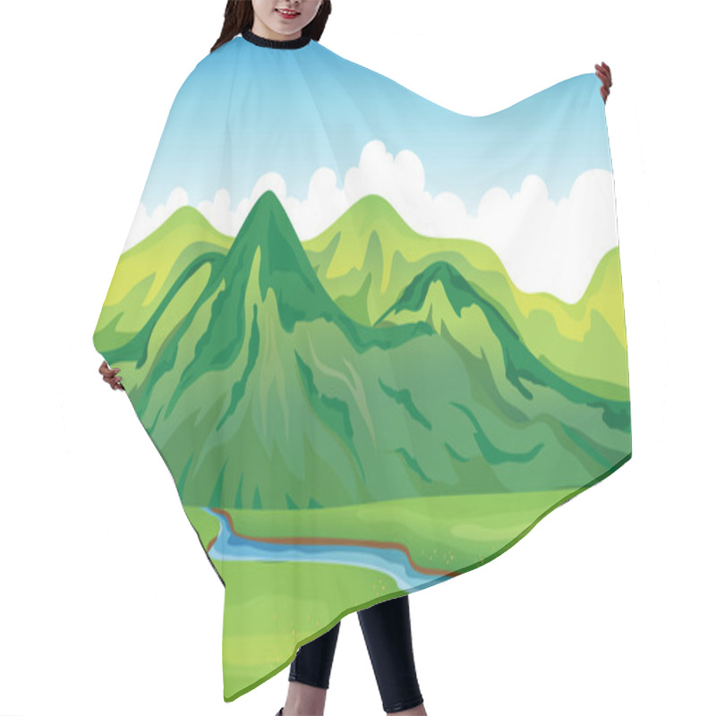 Personality  Mother Nature Hair Cutting Cape