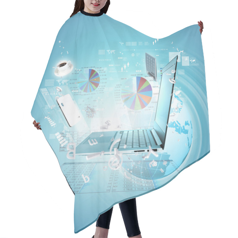 Personality  E-Business Hair Cutting Cape