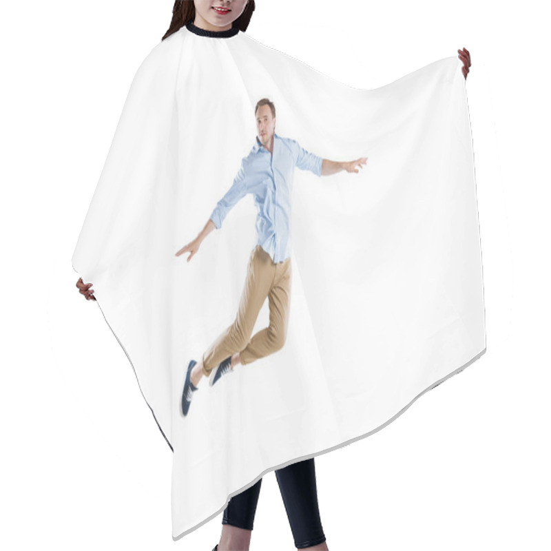 Personality  Jumping Hair Cutting Cape