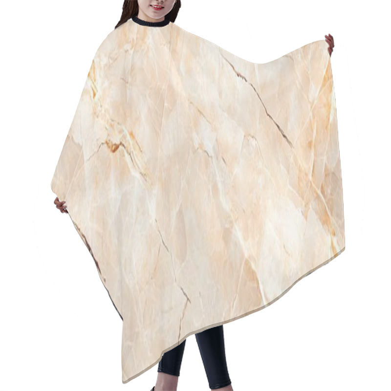 Personality  Elegant Marble Texture With Warm Beige Tones And Intricate Veining. Perfect For Backgrounds, Design Projects, Or Luxurious Interiors. Hair Cutting Cape