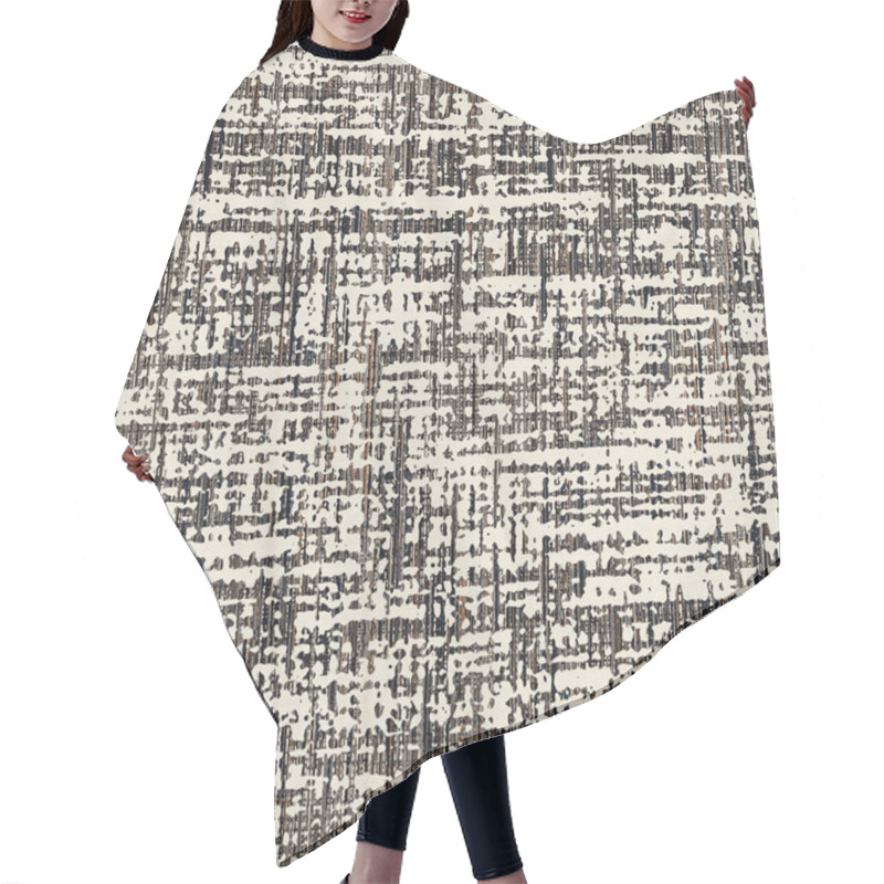 Personality  Modern Geometry And Decor Repeat Pattern On A Creative Texture Surface With High-definition Hair Cutting Cape