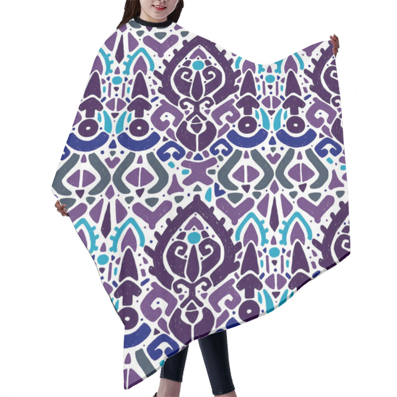 Personality  Ikat Ornament. Tribal Pattern Hair Cutting Cape