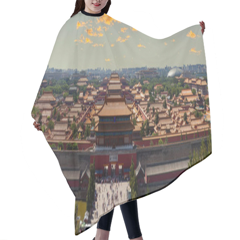 Personality  The Forbidden City Of Beijing Hair Cutting Cape