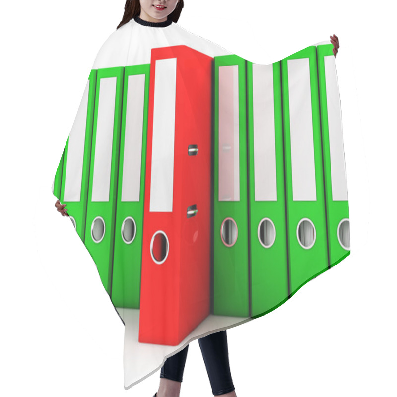 Personality  Office Binders Archive Concept Hair Cutting Cape