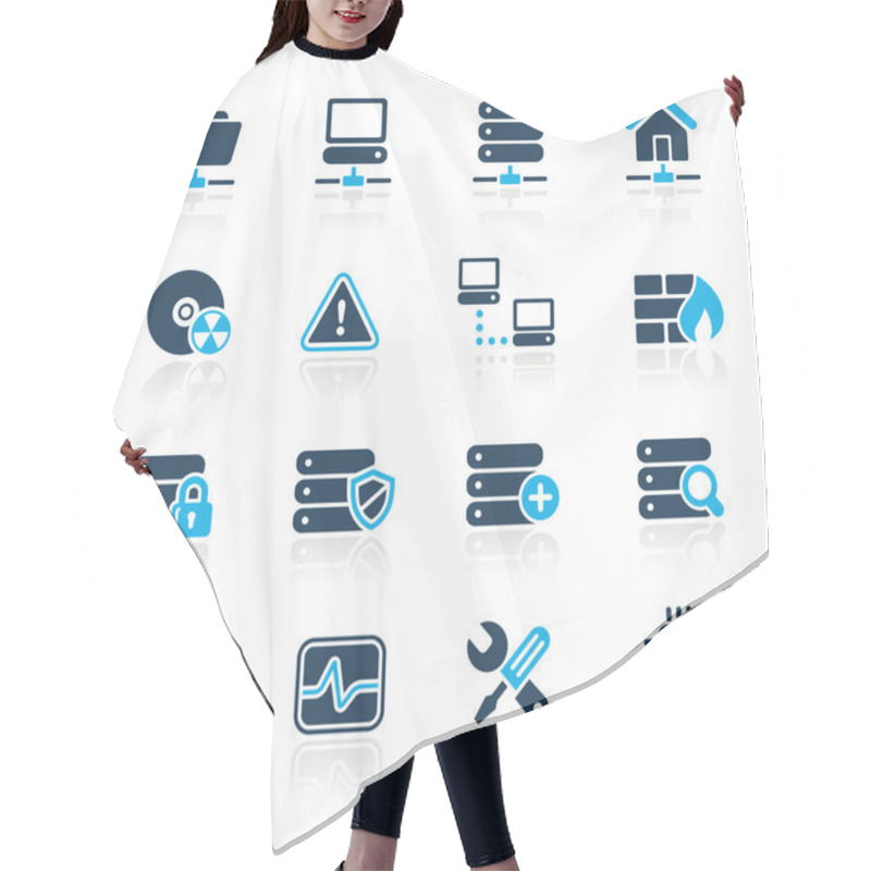 Personality  Network & Server // Azure Series Hair Cutting Cape