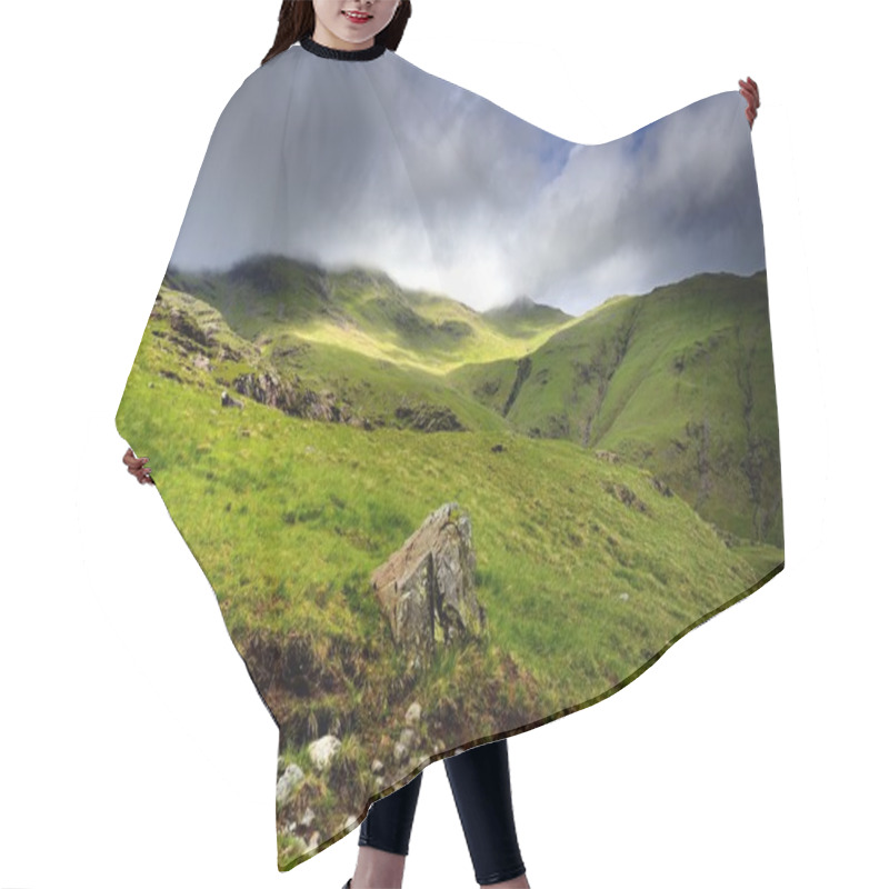 Personality  Mist Covering The Mountains Hair Cutting Cape