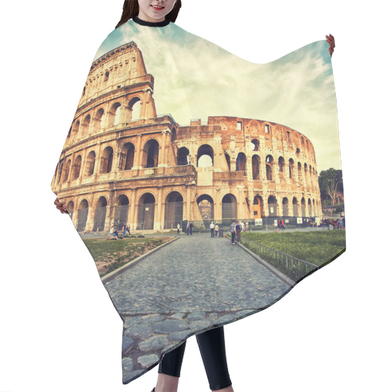 Personality  Colosseum Hair Cutting Cape