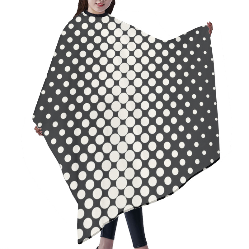 Personality  Minimal Geometric Pattern Hair Cutting Cape