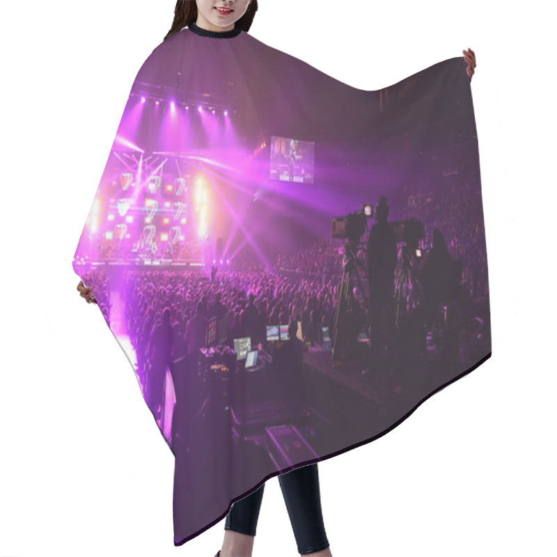 Personality  Viktor Drobysh 50th Year Birthday Concert  Hair Cutting Cape