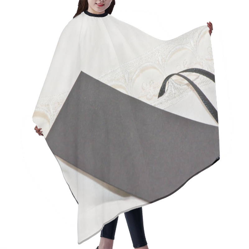 Personality  Clothes With Blank Label. Hair Cutting Cape