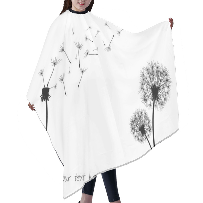 Personality  Dandelions Hair Cutting Cape