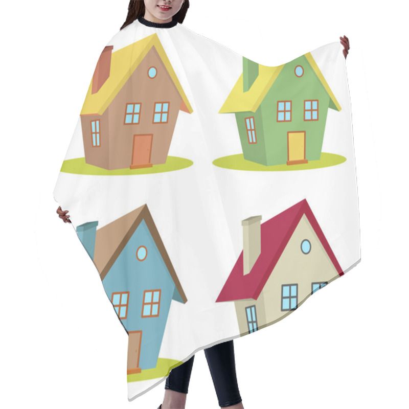 Personality  Four Houses Hair Cutting Cape