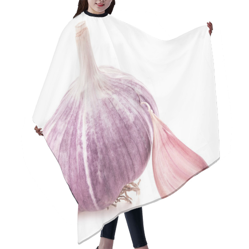 Personality  Garlic Clove Hair Cutting Cape