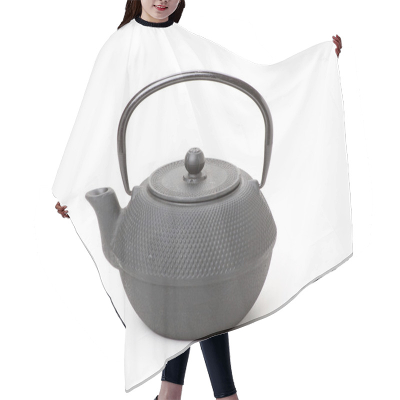 Personality  Chinese Traditional Teapot, Isolated Hair Cutting Cape