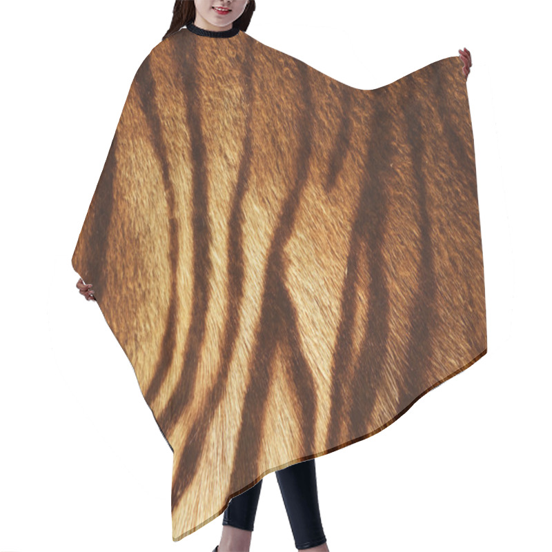 Personality  Tiger Texture Hair Cutting Cape