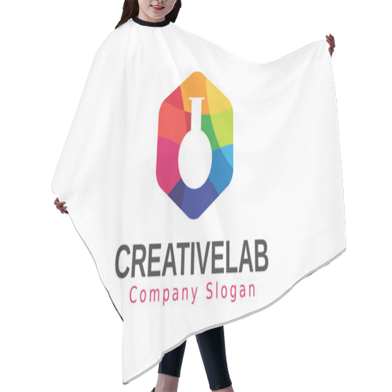 Personality  Creative Lab Design Illustration Hair Cutting Cape