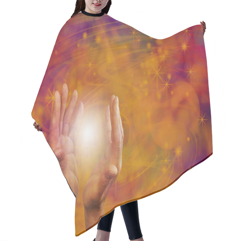 Personality  Supernatural Orb Energy Hair Cutting Cape