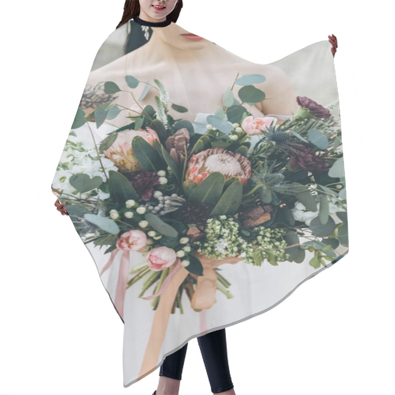 Personality  Bouquet Hair Cutting Cape