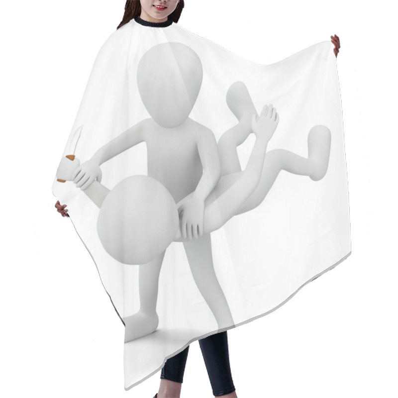 Personality  3D -Self Protection. Hair Cutting Cape