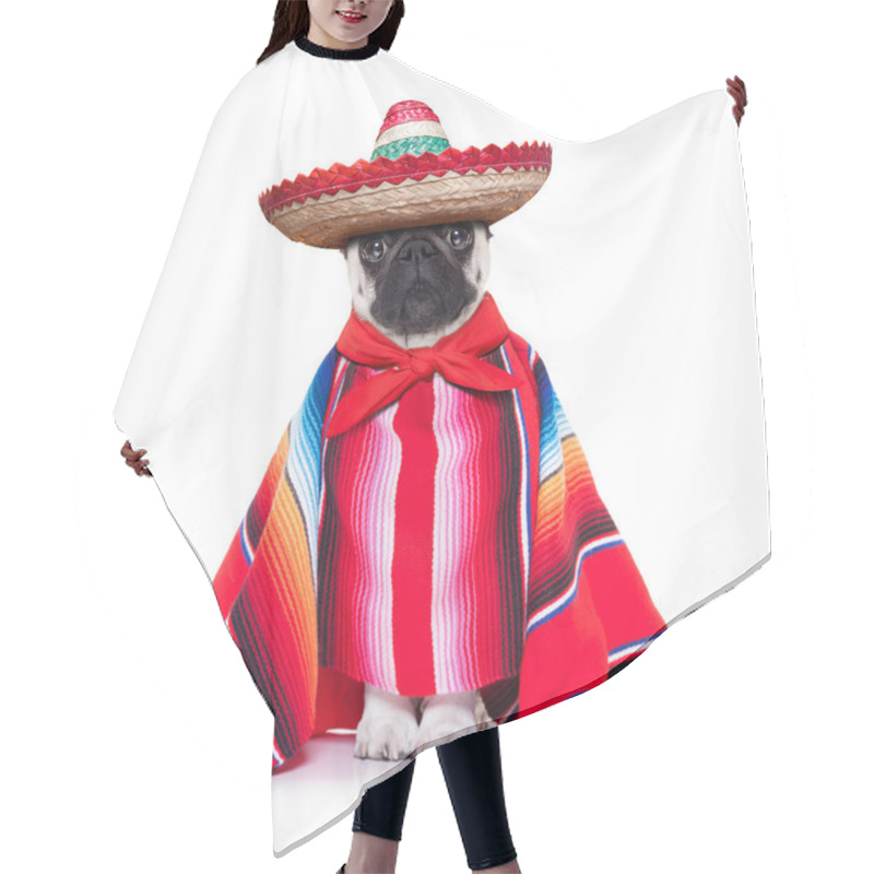 Personality  Mexican Dog Hair Cutting Cape