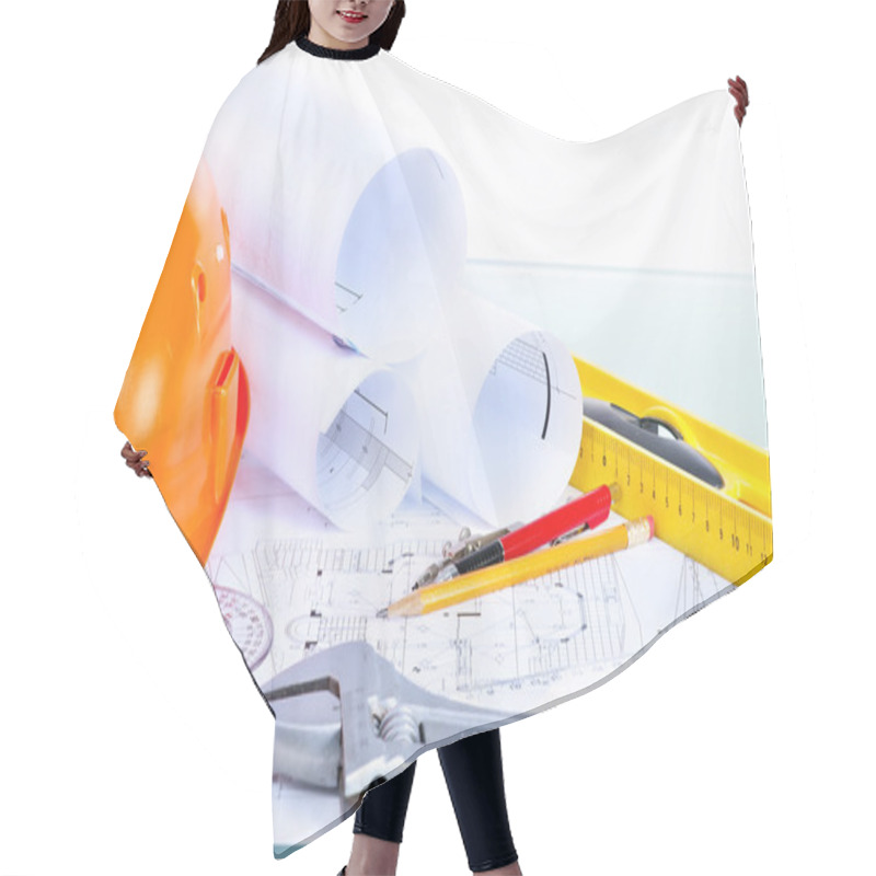 Personality  Tools And Drawings Hair Cutting Cape