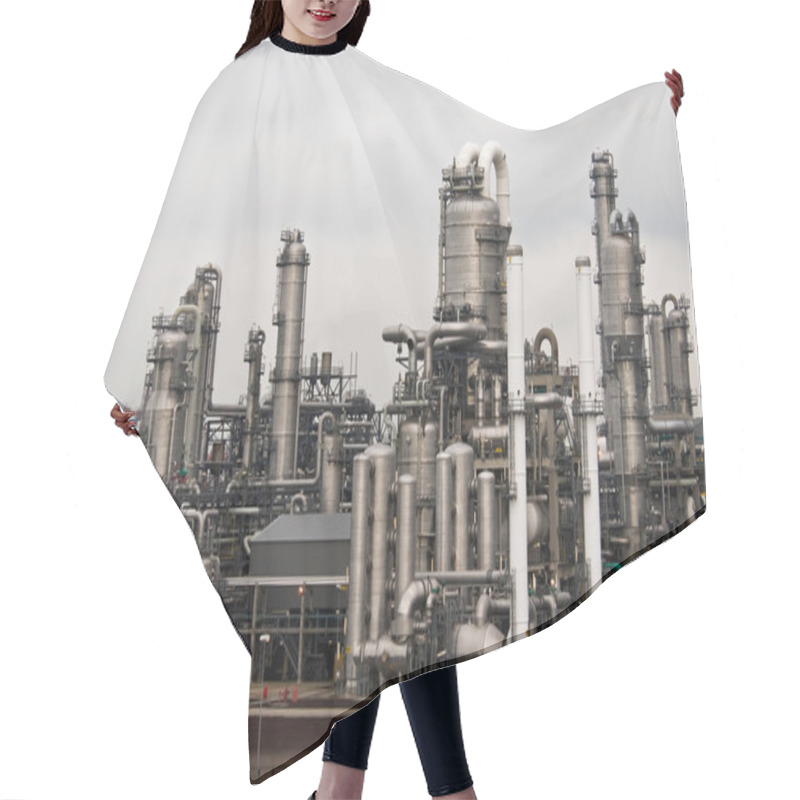 Personality  A Petrochemical Factory Hair Cutting Cape