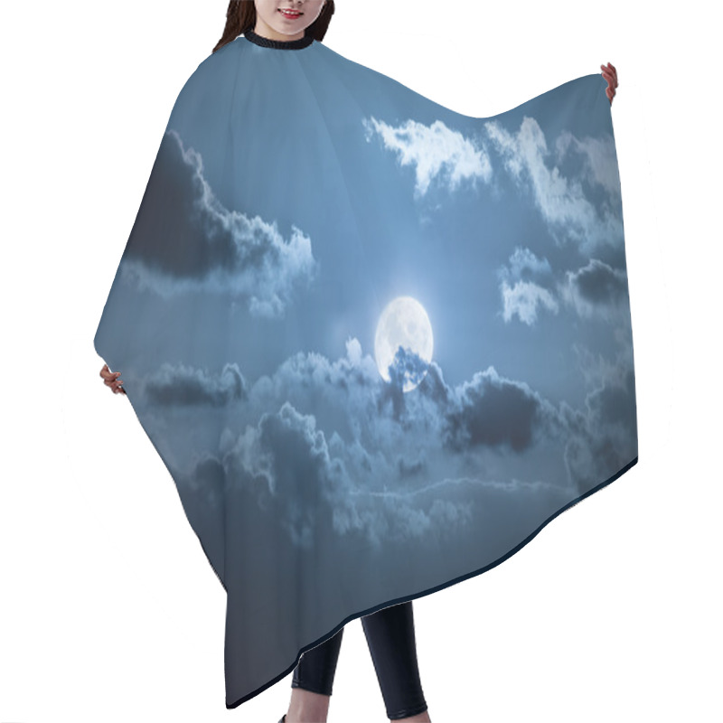 Personality  Full Moon Hair Cutting Cape