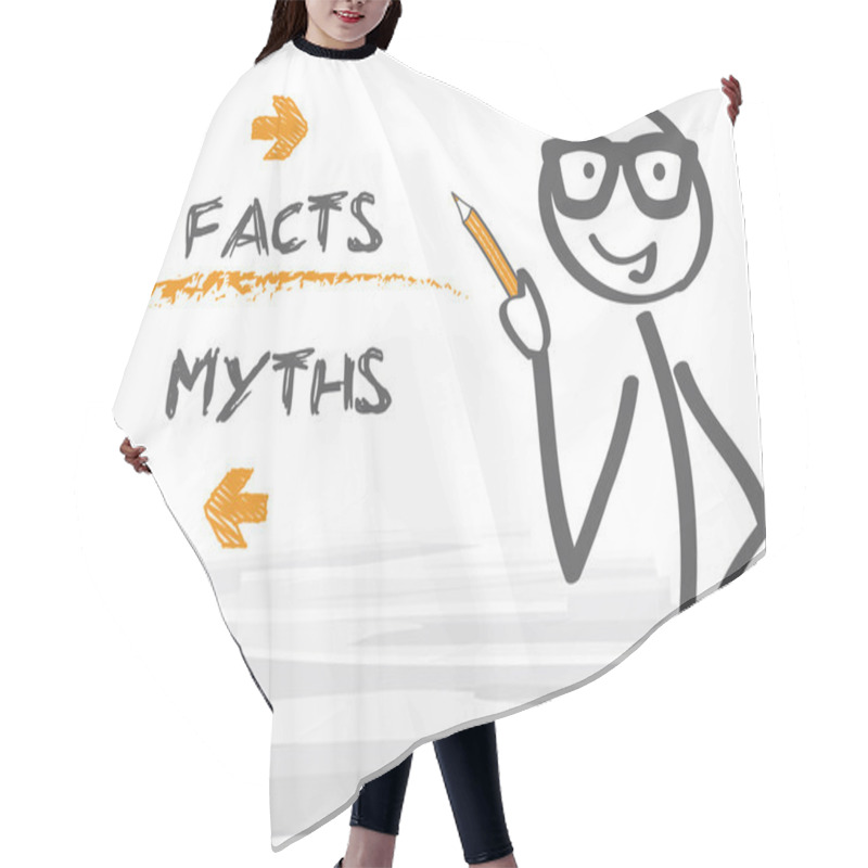 Personality  Myths And Facts Hair Cutting Cape